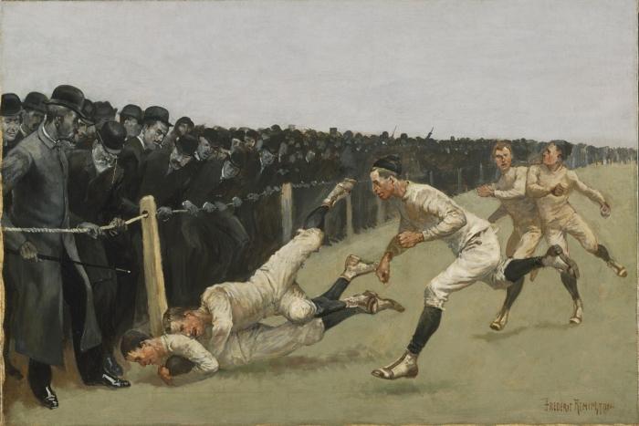 Frederic Remington Touchdown